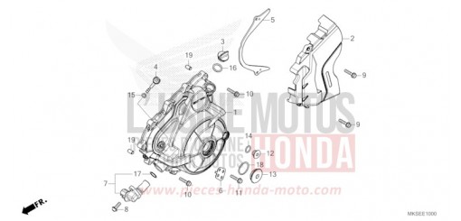 COUVERCLE DE GENERATRICE CRF1100A4M de 2021